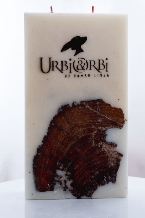 Интерьерная свеча "URBI&ORBI BURNOUT — РОМБ” 15ОО мл (061226)