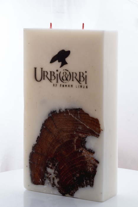 Интерьерная свеча "URBI&ORBI BURNOUT — РОМБ” 15ОО мл (061226)