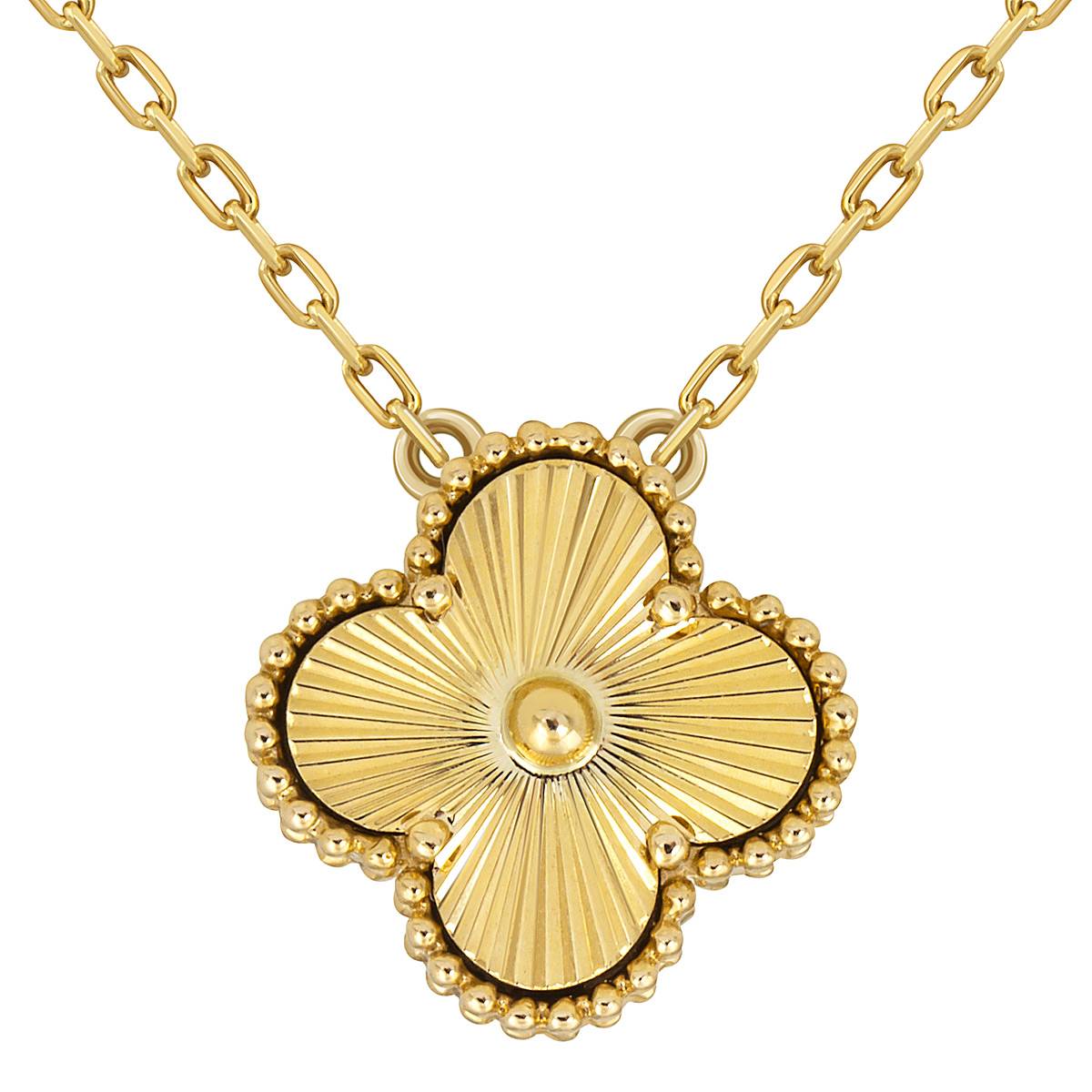 Колье из жёлтого золота (053763)