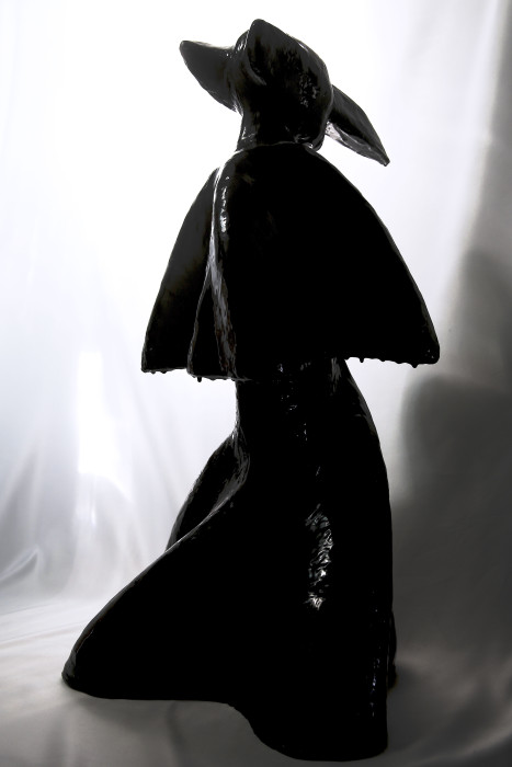 Авторская скульптура "БЛЕСТЯЩИЙ НОЧНОЙ ORBI" (061214)