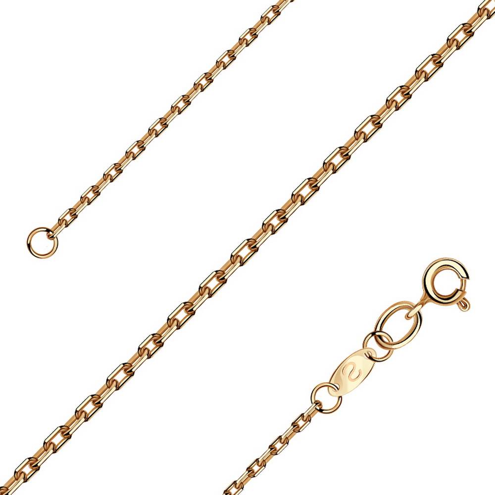 Цепь из красного золота (037164)