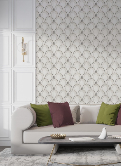 Гипсовые 3D панели "URBI&ORBI МОРСКИЕ ВОЛНЫ" 4 шт. (061211)