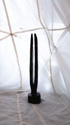 Авторская статуэтка "ЧЁРНАЯ РУСАЛКА" (061222)