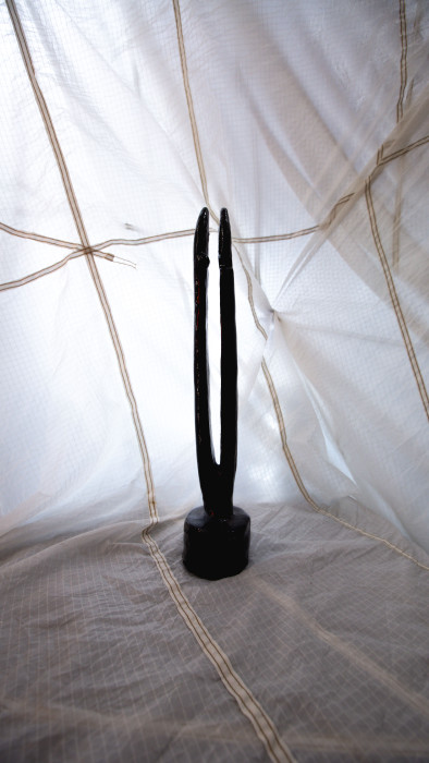 Авторская статуэтка "ЧЁРНАЯ РУСАЛКА" (061222)