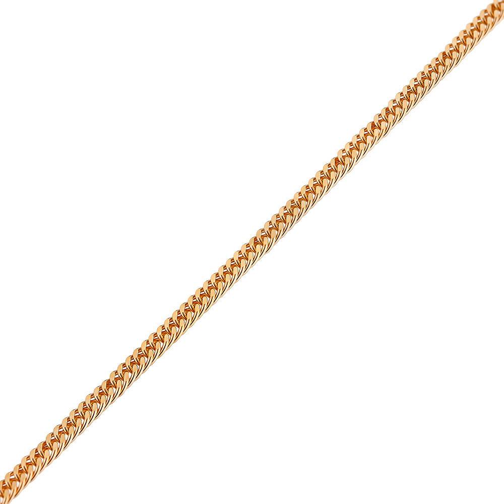 Цепь из красного золота, плетение Панцирное (044275)