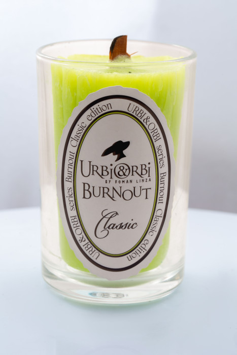 Ароматическая свеча “URBI&ORBI BURNOUT — ИНДИЯ” 25О мл (061235)