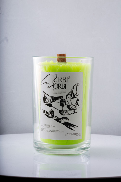 Ароматическая свеча “URBI&ORBI BURNOUT — ИНДИЯ” 25О мл (061235)