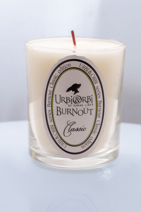 Ароматическая свеча “URBI&ORBI BURNOUT — КИПАРИС” 21О мл (061232)