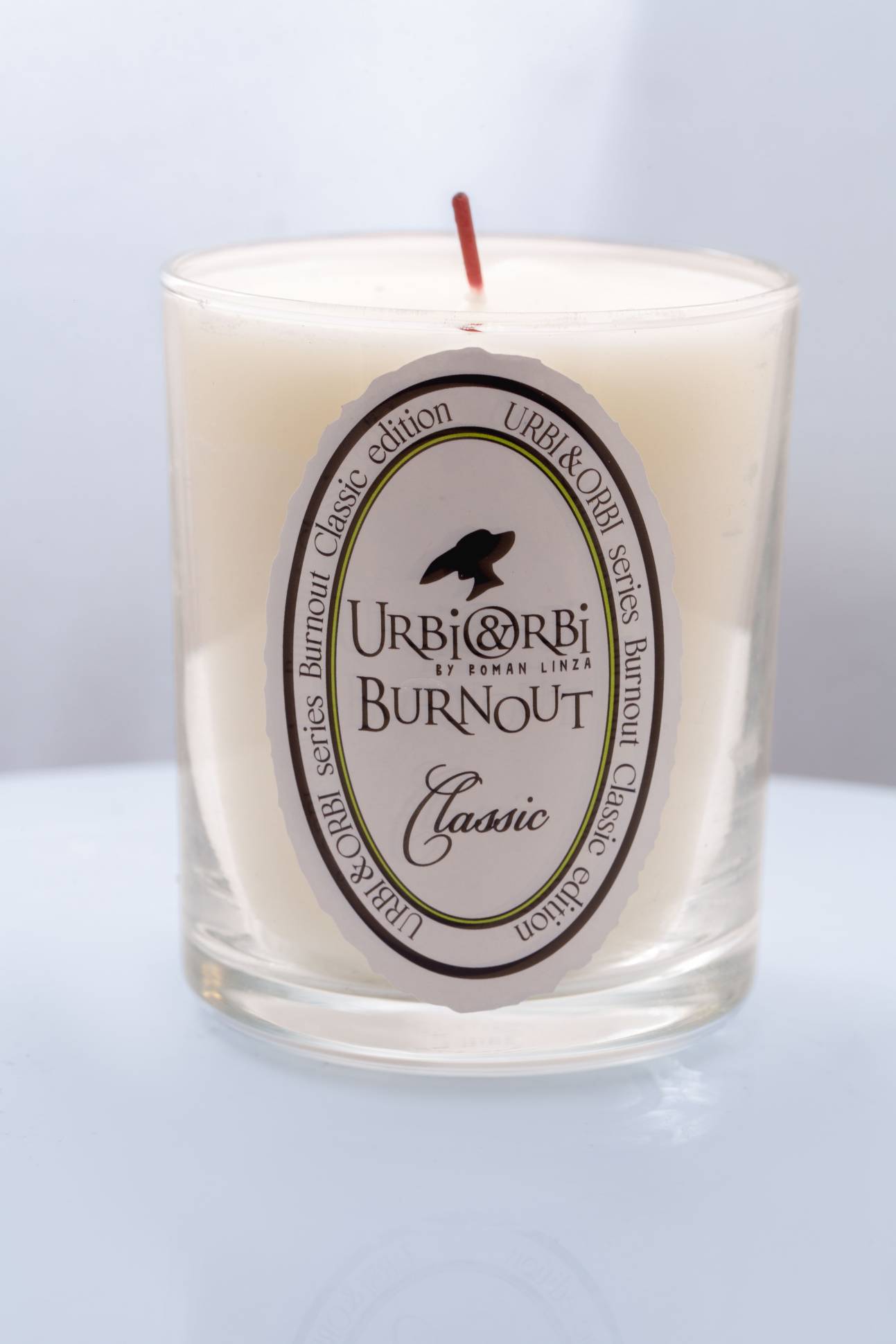 Ароматическая свеча “URBI&ORBI BURNOUT — КИПАРИС” 21О мл (061232)