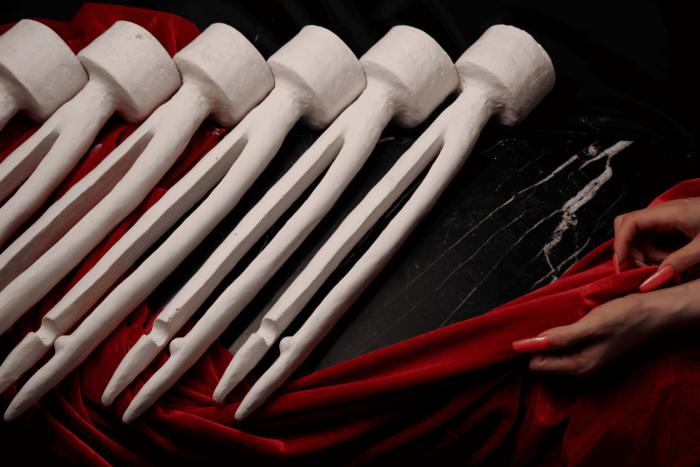 Авторская статуэтка "РУСАЛКА": архитектурный гипс (061221)