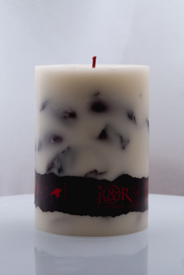 Ароматическая свеча “URBI&amp;ORBI BURNOUT — РОЗА” 4ОО мл (061229)