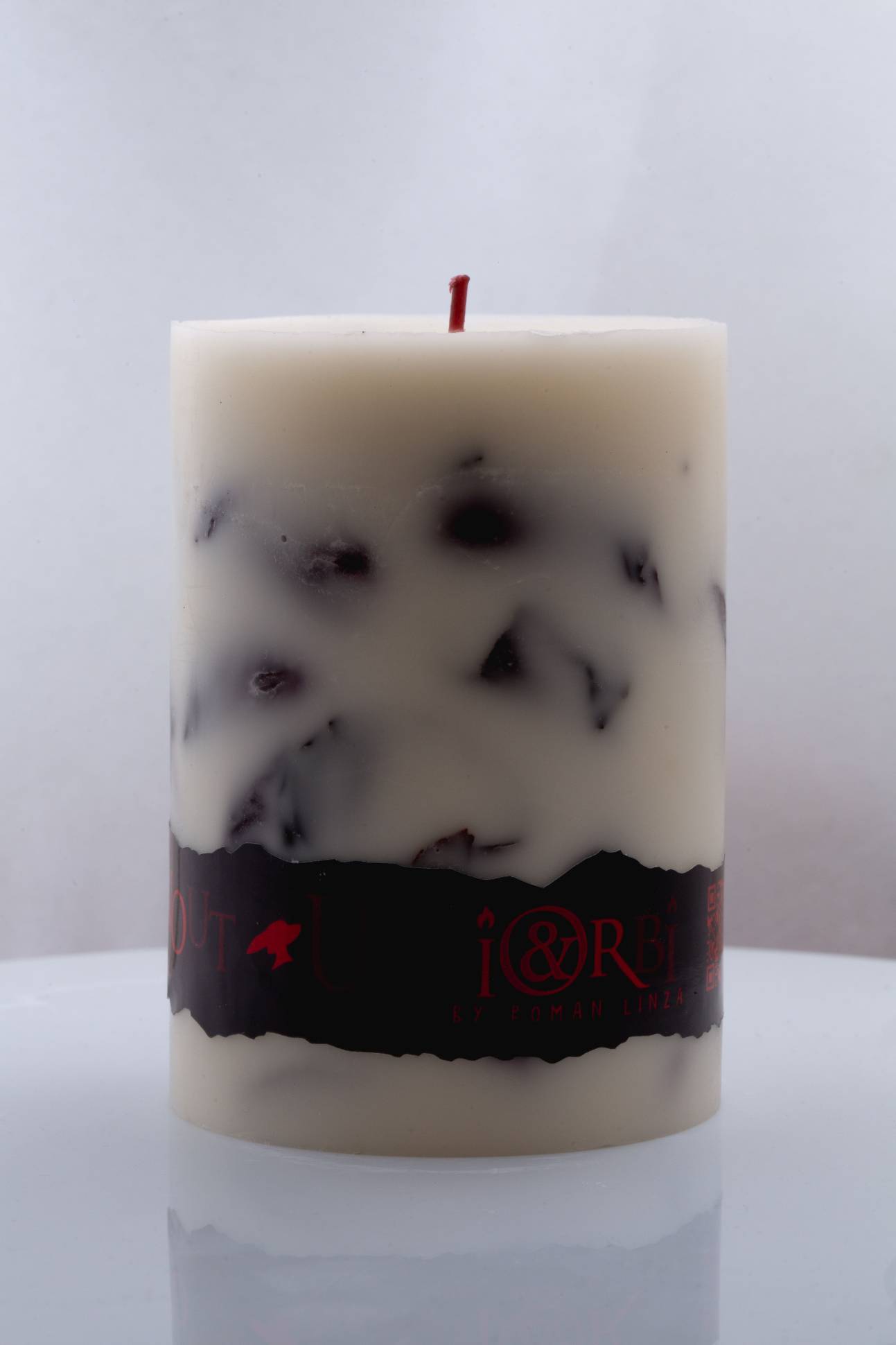 Ароматическая свеча “URBI&ORBI BURNOUT — РОЗА” 4ОО мл (061229)