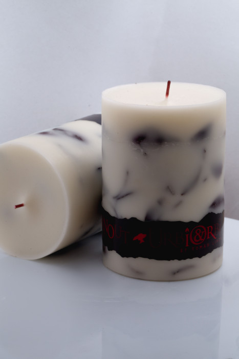 Ароматическая свеча “URBI&ORBI BURNOUT — РОЗА” 4ОО мл (061229)