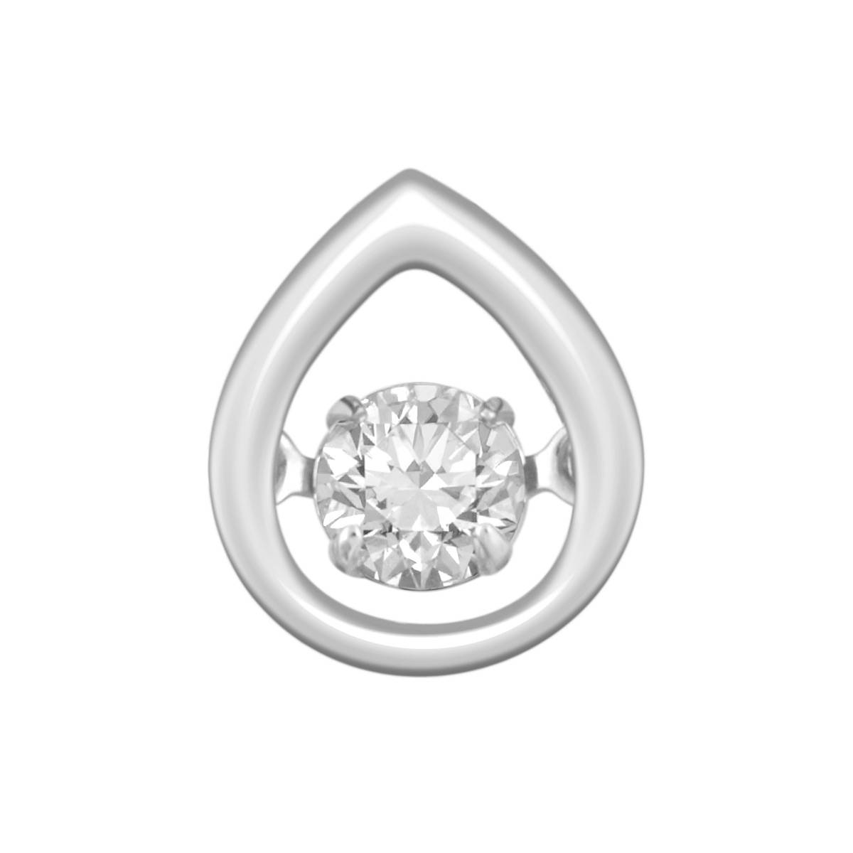 Кулон из белого золота с 