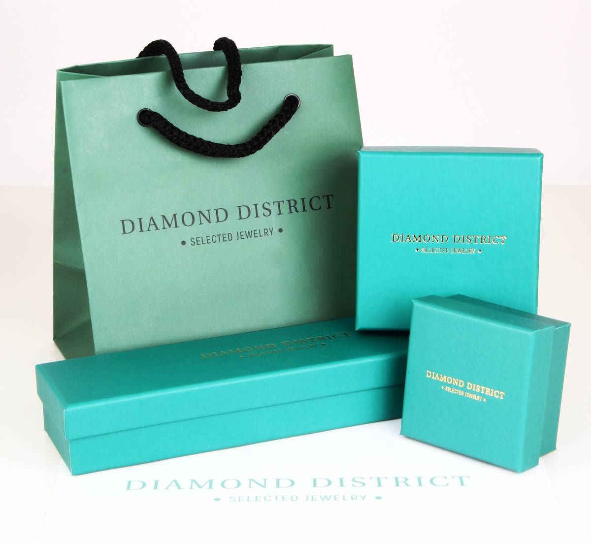 Серьги пусеты из белого золота с бриллиантами (035530)