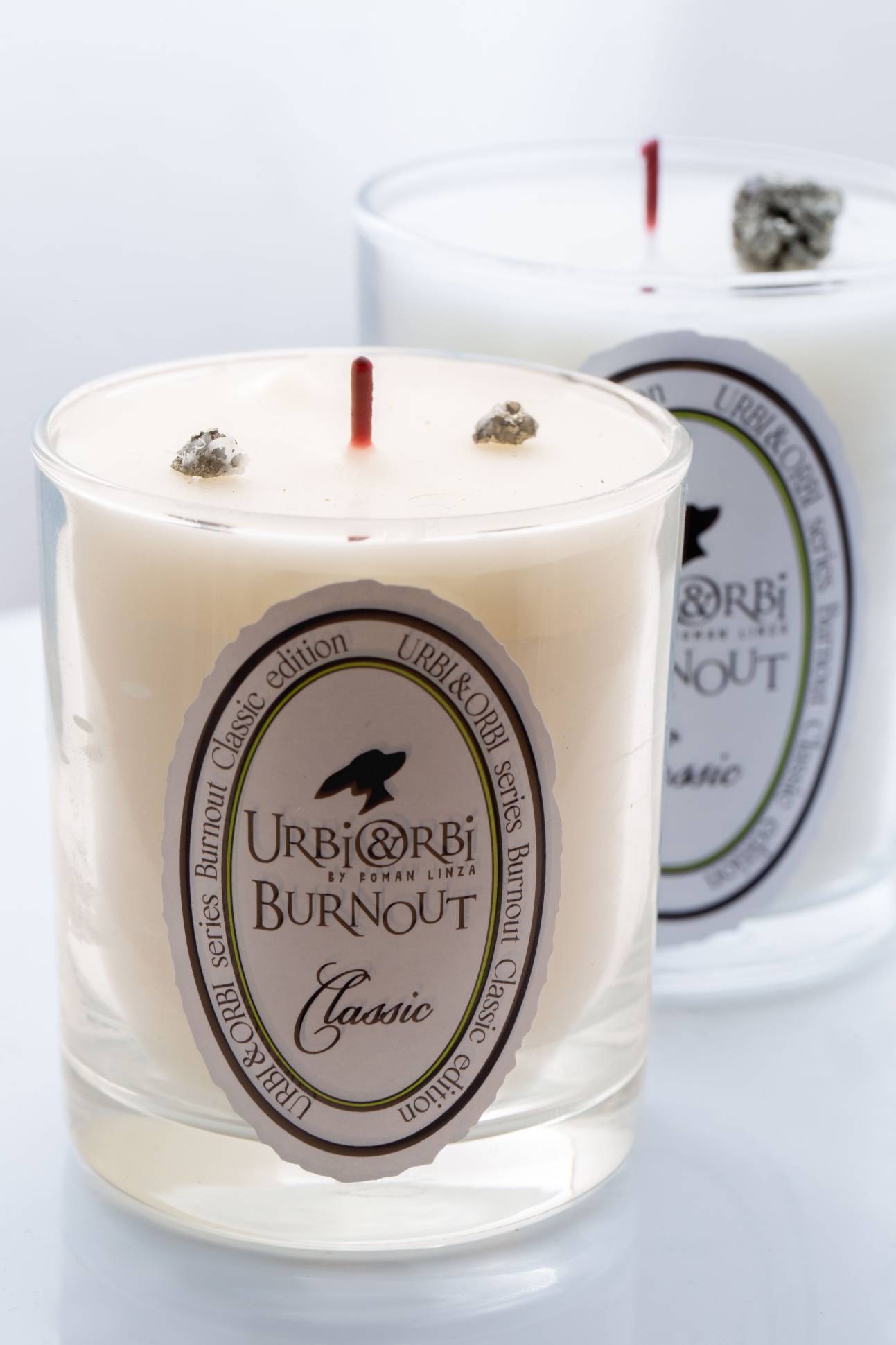 Ароматическая свеча “URBI&ORBI BURNOUT — КИПАРИС” 18О мл (061233)