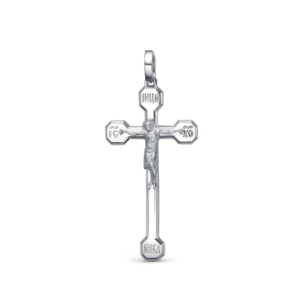 Кулон крест из платины (057988)