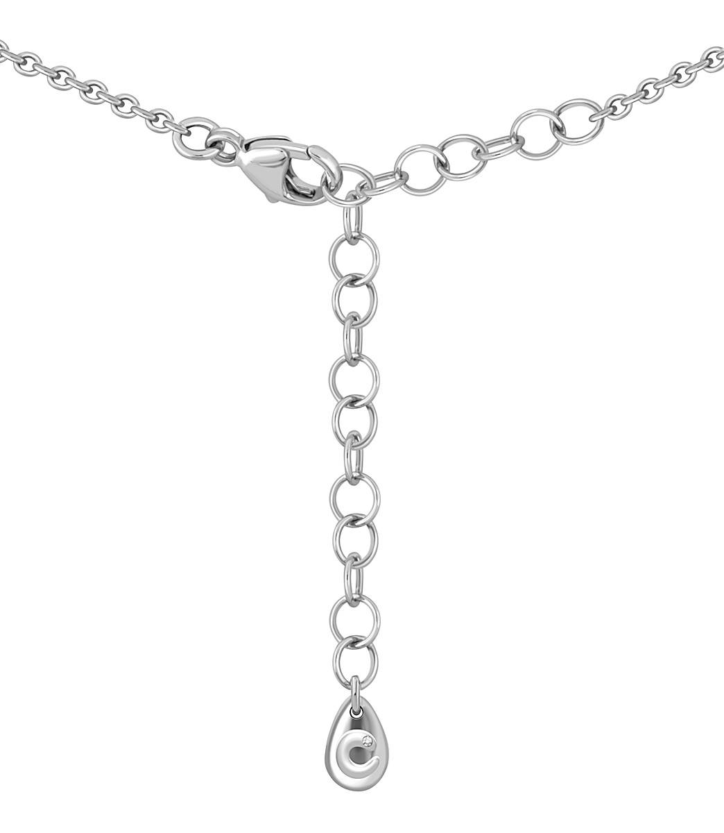 Колье из белого золота с бриллиантами 