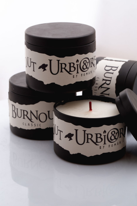 Набор из 3х ароматических свечей “URBI&ORBI BURNOUT” (061236)