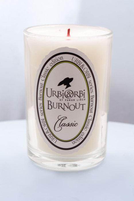Ароматическая свеча “URBI&ORBI BURNOUT — КИПАРИС” 25О мл (061231)