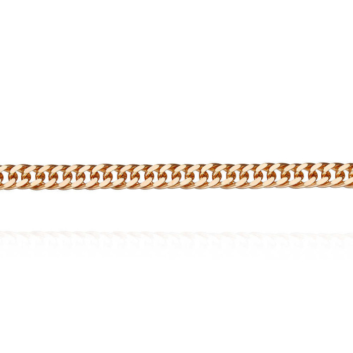 Цепь из красного золота, плетение Панцирное (044880)