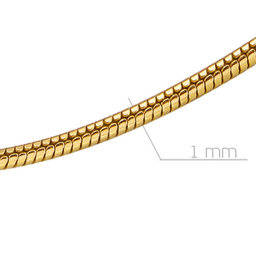 Цепь из жёлтого золота, плетение 