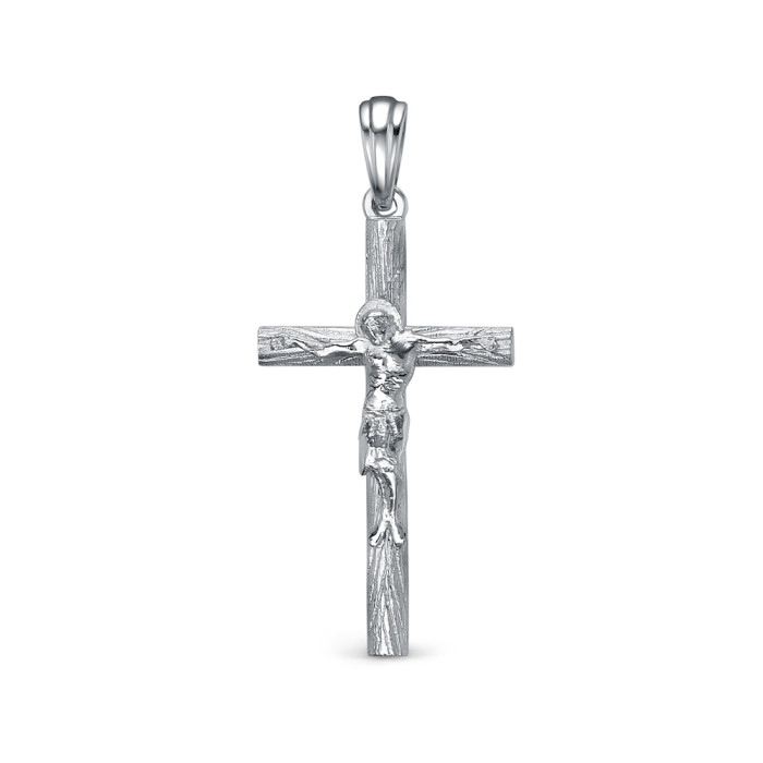 Кулон крест из платины  (057984)