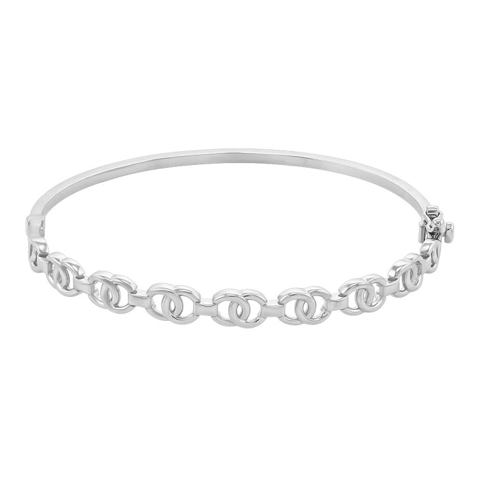 Браслет из белого золота (054230)