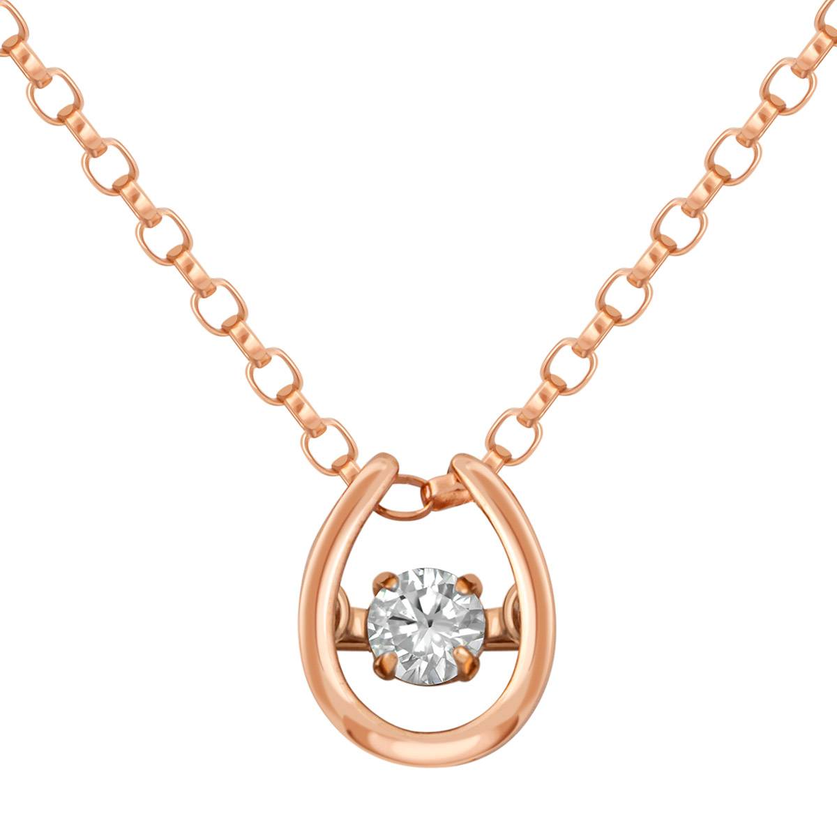 Колье из красного золота с 