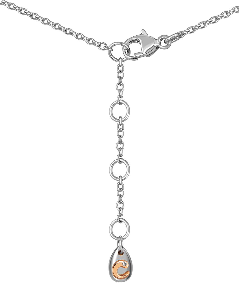 Колье из белого золота с бриллиантами 