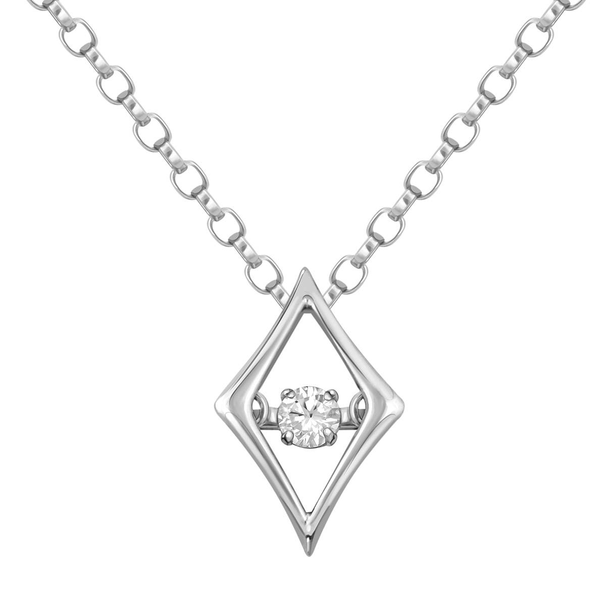 Колье из белого золота с 