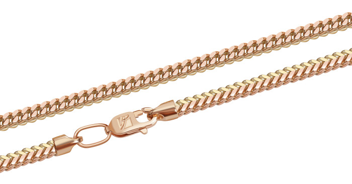 Цепь из комбинированного золота (045590)