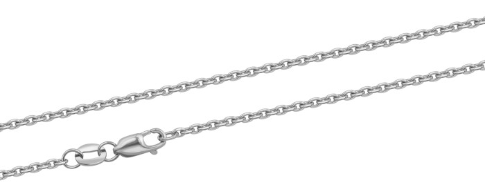 Цепочка из платины, плетение "Якорное" (060616)