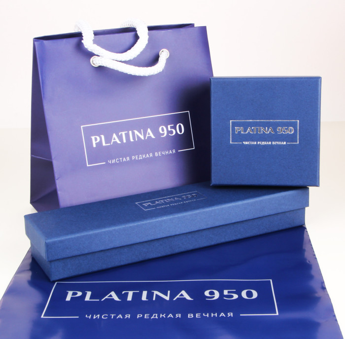 Браслет из платины с бриллиантами (051737)