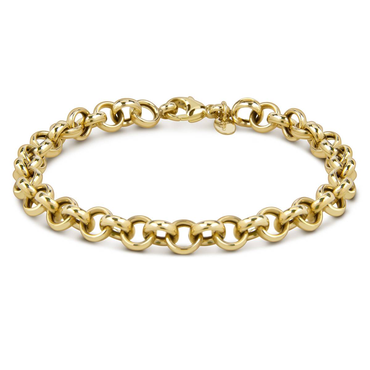 Браслет из жёлтого золота плетение 