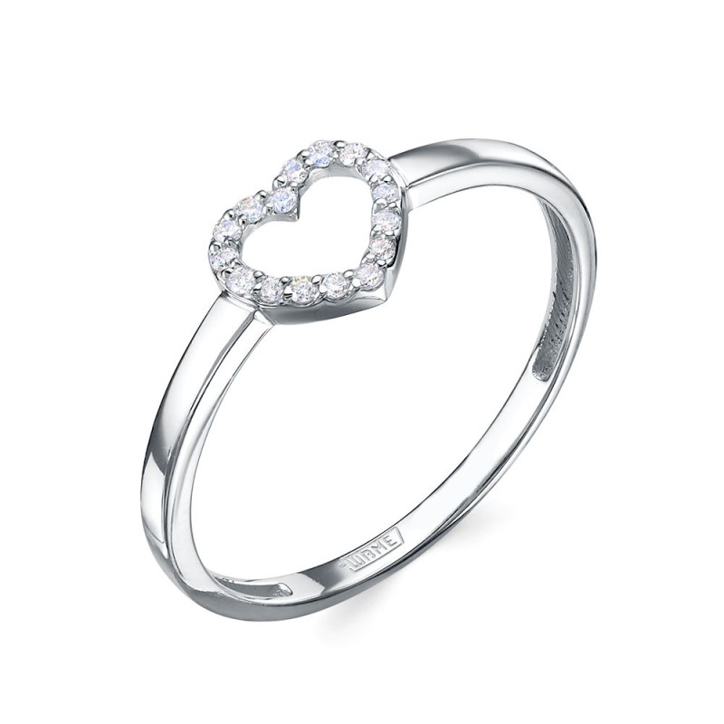 Кольцо из платины с бриллиантами 