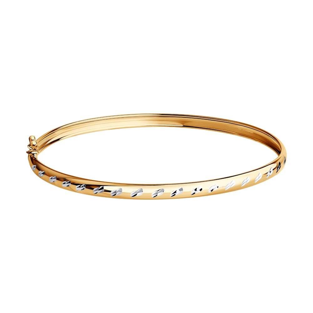 Браслет из красного золота (046006)